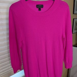 Long JCrew Italian cashmere sweater